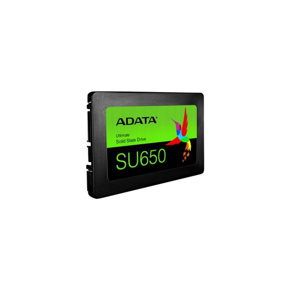 ADATA SSD 256GB - SU650 (3D TLC, 2,5", SATA3, R/W: 520/450 MB/s)