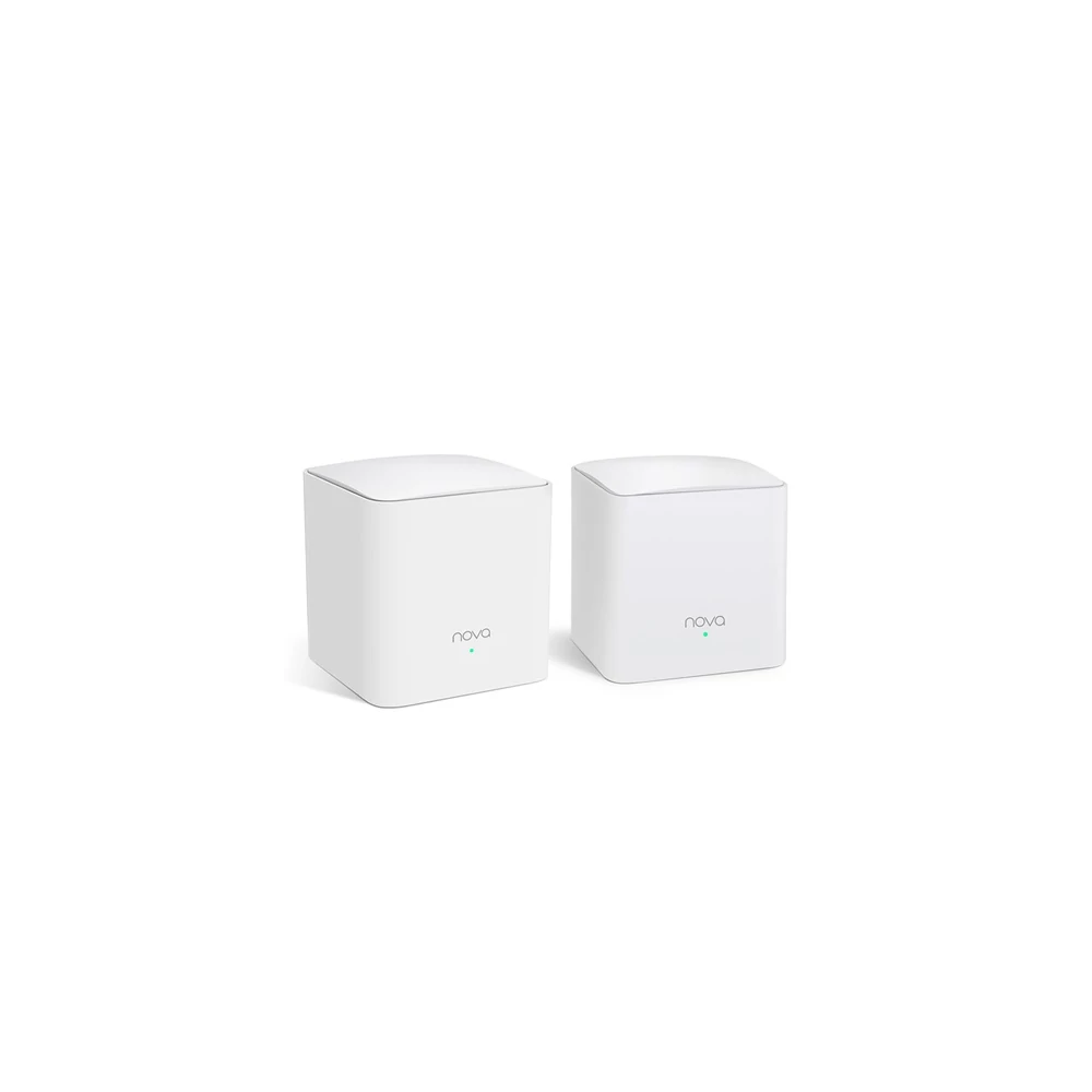 Tenda Mesh WiFi AC1200 - Nova MW5S (2pack; 300Mbps 2,4GHz + 867Mbps 5GHz; 2port 1Gbps; 1port 100Mbps secondary)