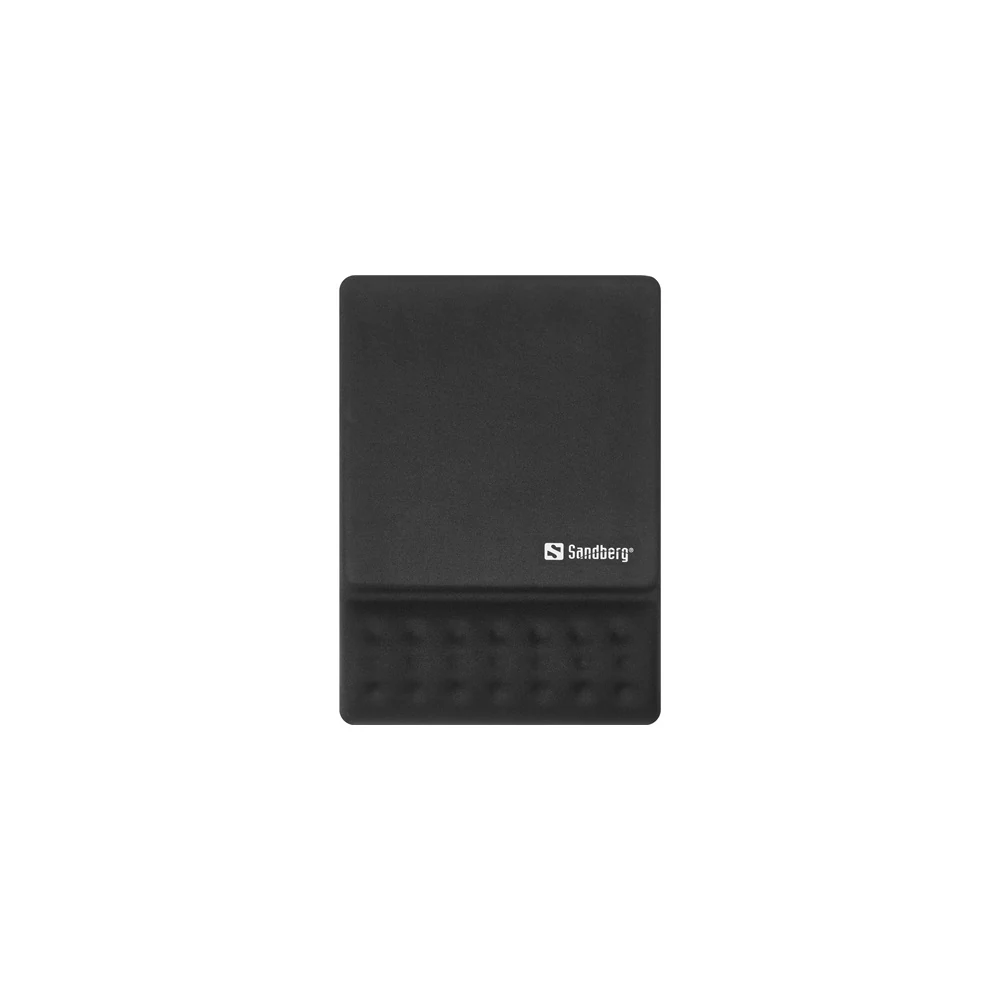 Sandberg Egérpad - Memory Foam Mousepad Square (memória habos csuklótámasz fekete)