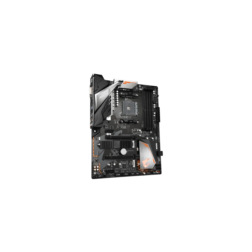 Gigabyte Alaplap - AMD B450 AORUS ELITE V2 AM4 (B450, 4xDDR4 2933 MHz, 2xPCI-E, RAID, 6xSATA3, M.2, 8xUSB2.0, 6xUSB3.1)