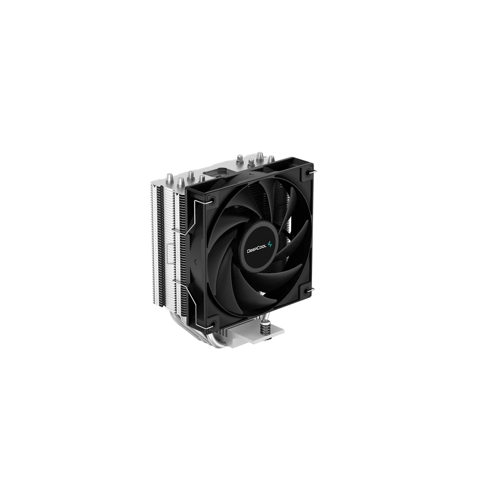 DeepCool CPU Cooler - AG400 (31,6 dB; max, 128,93 m3/h; 4pin csatlakozó, 4 db heatpipe, 12cm, PWM)