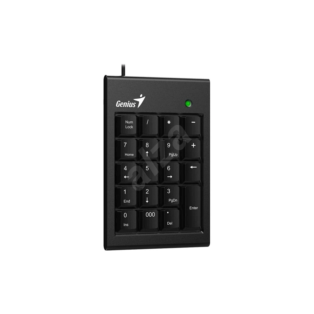 Genius Billentyűzet - Numpad 110 Slim (Vezetékes, USB, vékony, numerikus billentyűzet, fekete)