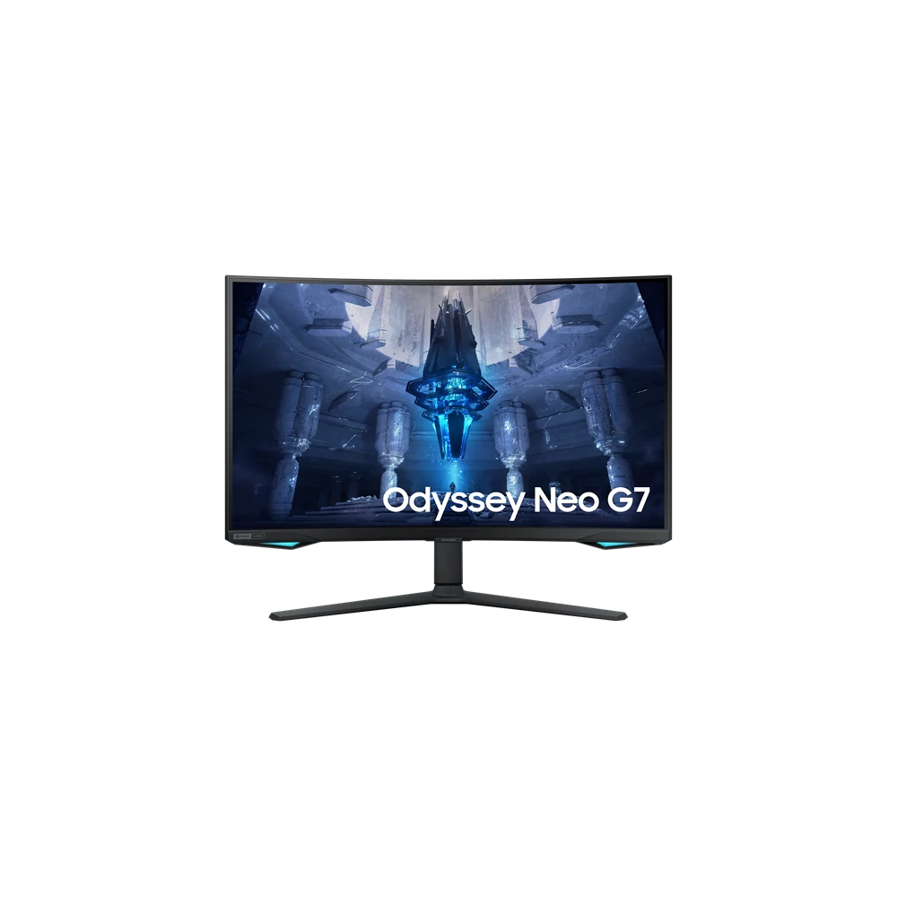 Samsung Monitor 32" - S32BG750NP (VA, 3840x2160, 16:9, UHD, 165HZ, 350cd/m2, 1ms, Pivot, Ívelt)