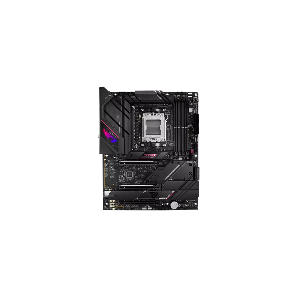 Asus Alaplap - AMD ROG STRIX B650E-E GAMING WIFI AM5 (B650, ATX, 4xDDR5 6400+MHz, 4xSATA3, 4x M.2, HDMI+DP)