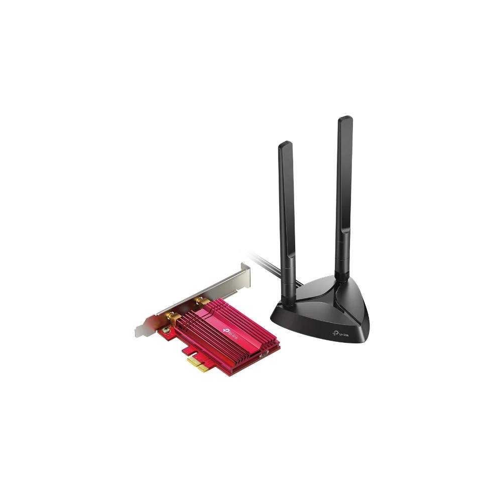 TP-Link Hálózati adapter WiFi AX3000 - Archer TX3000E (PCI-E; 574Mbps 2.4Ghz + 2402Mbps 5Ghz; Bluetooth 5.0; Wifi6)