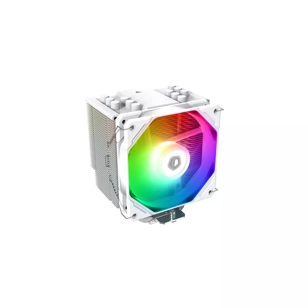 ID-Cooling CPU Cooler - SE-226-XT ARGB SNOW (31.5dB; max 95,99 m3/h; 4Pin csatlakozó, 6 db heatpipe, 12cm, PWM, LED)