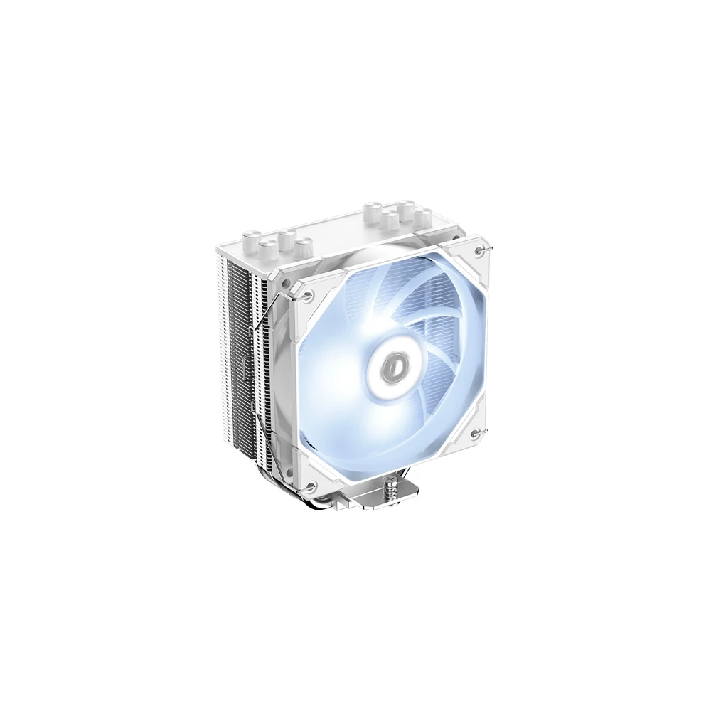 ID-Cooling CPU Cooler - SE-224-XTS WHITE (28.9dB; max. 118,93 m3/h; 4pin csatlakozó, 4 db heatpipe, 12cm, PWM)