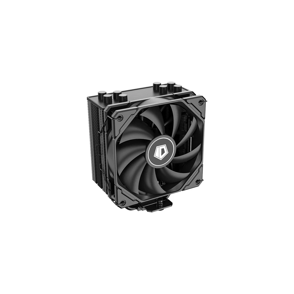 ID-Cooling CPU Cooler - SE-224-XTS BLACK (28.9dB; max. 118,93 m3/h; 4pin csatlakozó, 4 db heatpipe, 12cm, PWM)