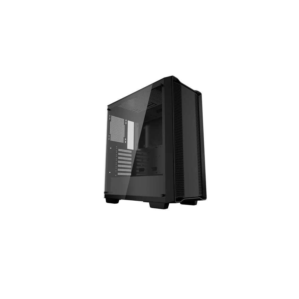 DeepCool Számítógépház - CC560 Limited (fekete, ablakos, venti nélkül, Mini-ITX / Micro-ATX / ATX, 1xUSB3.0, 1xUSB2.0)