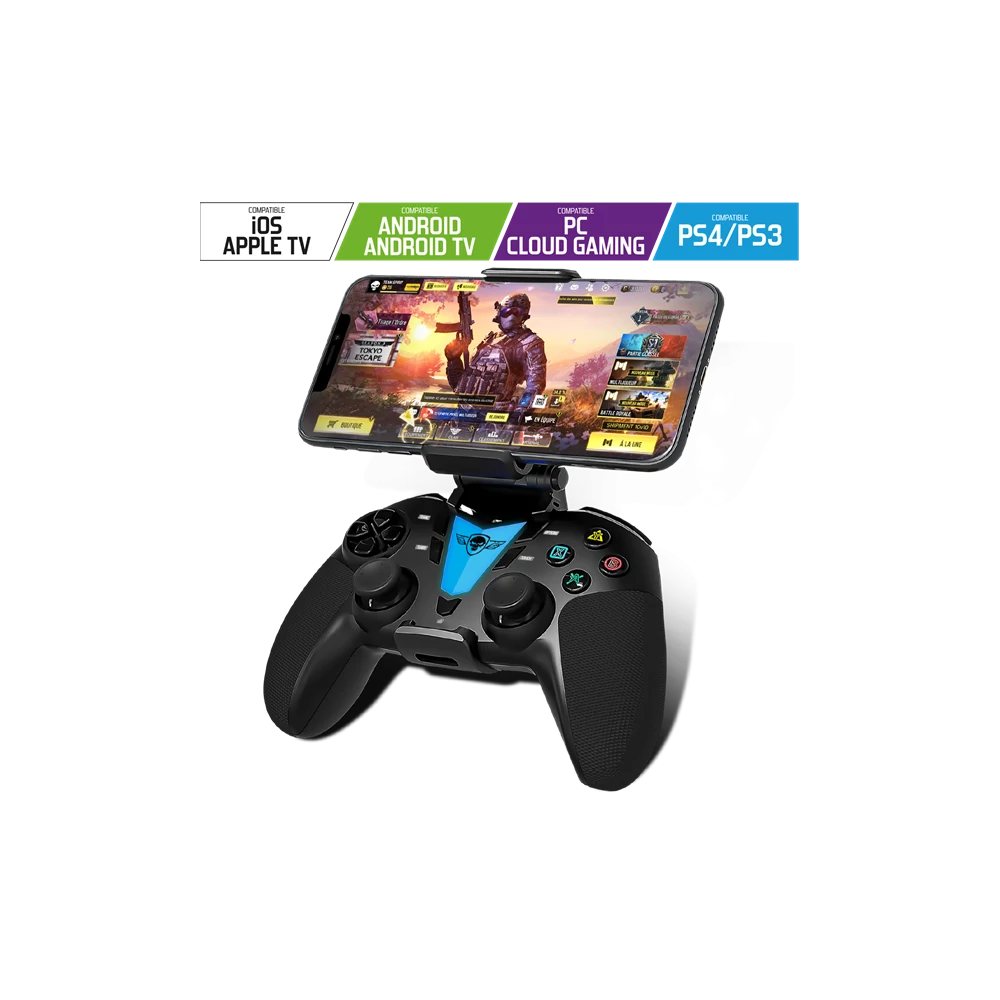 Spirit of Gamer Gamepad Vezeték Nélküli - PREDATOR Wireless Controller (Telefontartó Max.:8,5 cm szélességig)
