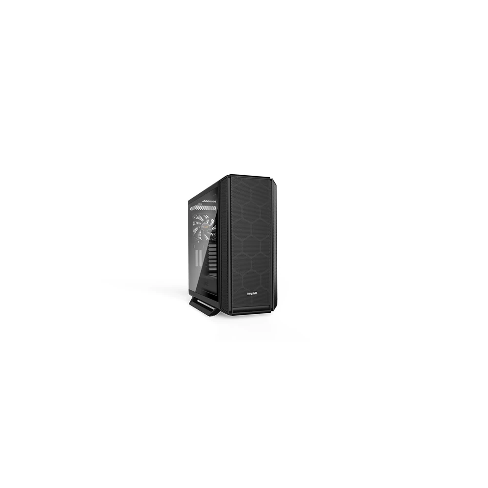 Be Quiet! Számítógépház - Silent Base 802 Window Black (ATX, edzett üveg oldallap, fekete)