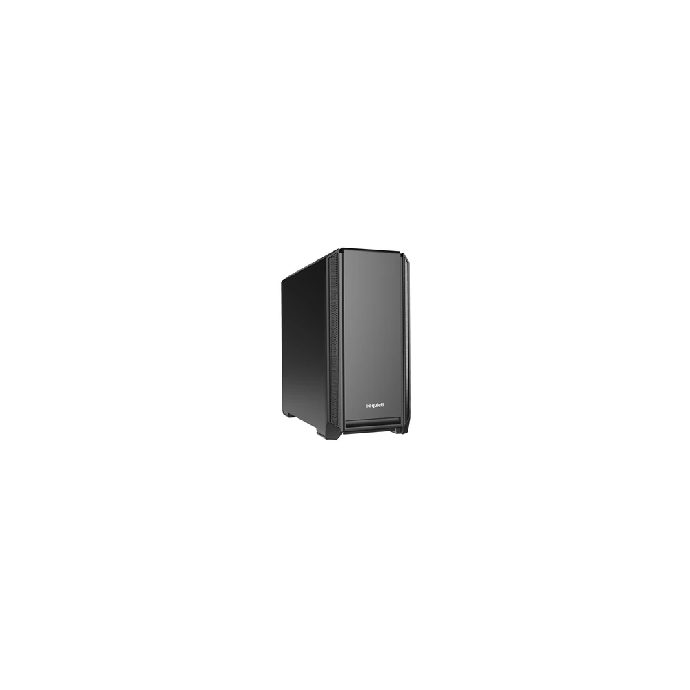 Be Quiet! Számítógépház - Silent Base 601 Black (ATX, fekete)
