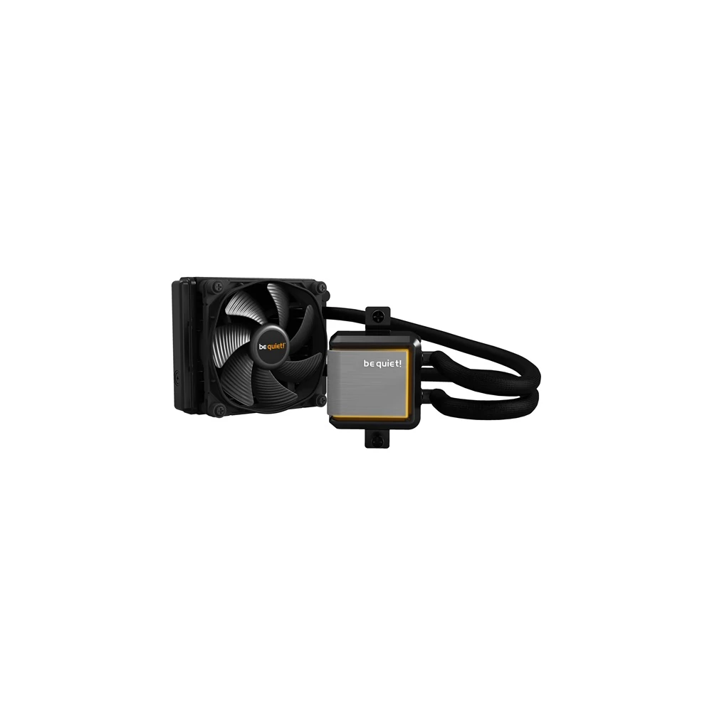 Be Quiet! CPU Water Cooler - SILENT LOOP 2 120mm (1x120mm, 2800rpm, csatlakozó: 3pin+3pin, cső hossza: 400mm)