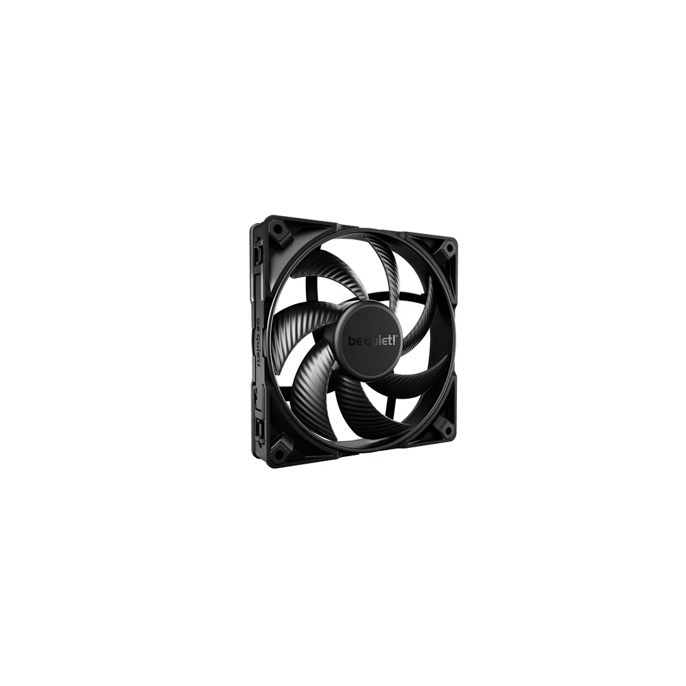 Be Quiet! Cooler 14cm - SILENT WINGS PRO 4 140mm PWM (2400rpm, 36,8dB, fekete)