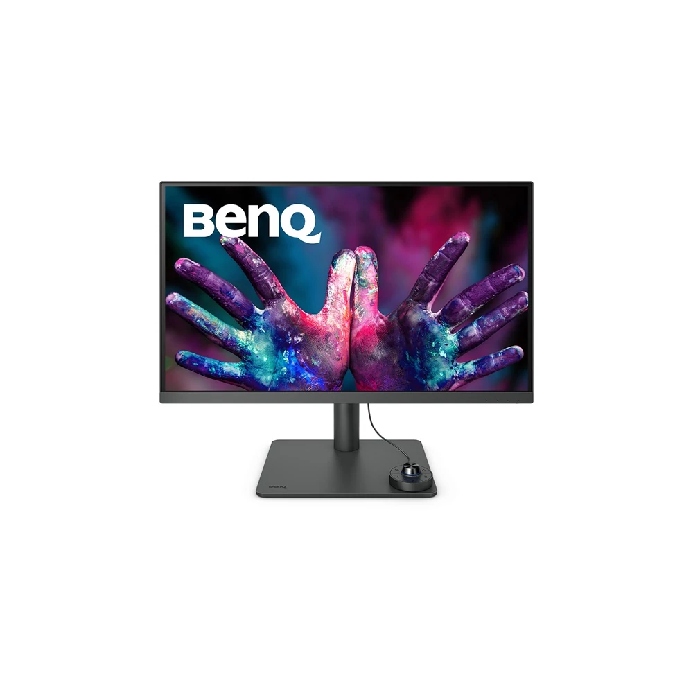 BenQ Monitor 27" - PD2705U (IPS, 16:9, 3840x2160, 5ms, 350dc/m2,  DP, HDMI, USB-C, Speaker, mag.áll., Pivot)