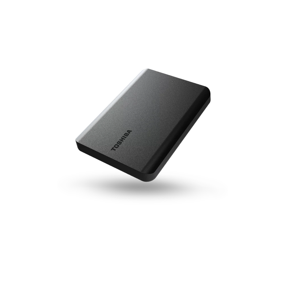 Toshiba Külső HDD 2.5" - 4TB Canvio Basics Fekete (USB3.0; ~5Gbps; NTFS/HFS+; matt)
