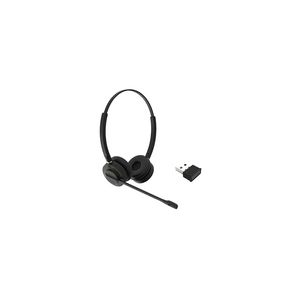 Addasound Call Center Fejhallgató UC - INSPIRE 16 (Bluetooth, USB csatlakozó, Noice Cancelling mikrofon, fekete-szürke)