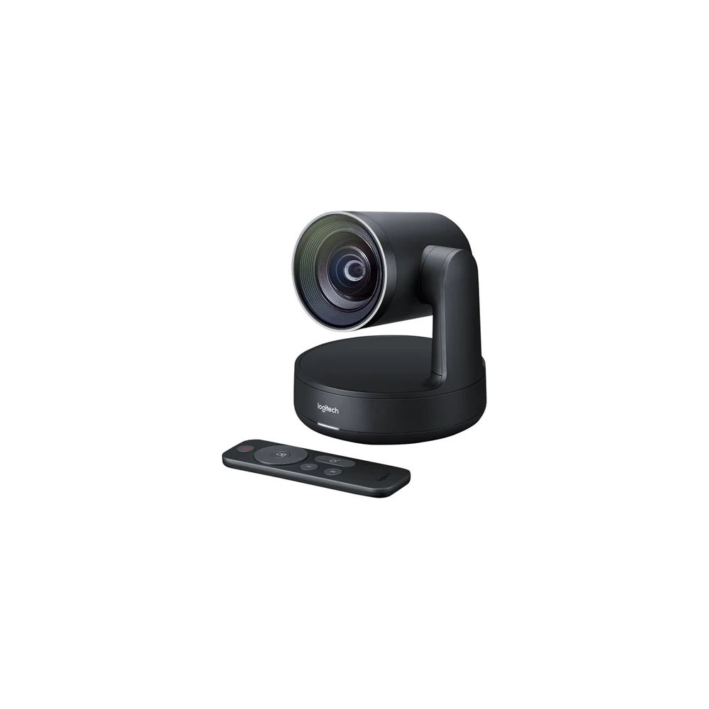Logitech Webkamera - Rally Camera ConferenceCam rendszer (3840x2160 képpont, 90°-os látótér, mikrofon Ultra HD, fekete)
