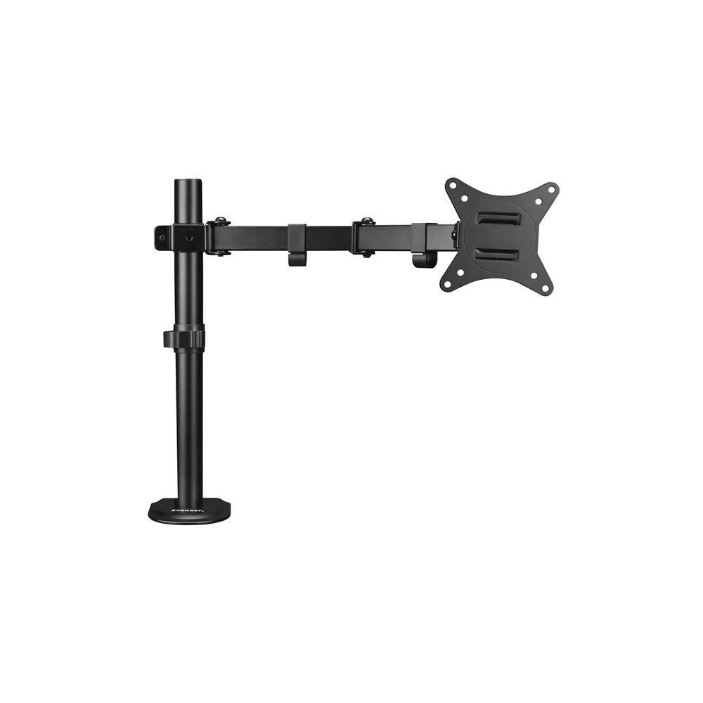 Everest Monitor állvány - MS-112 (17"-32"-ig, Fekete, teherbírás: 9kg/monitor, VESA: 75x75, 100x100)