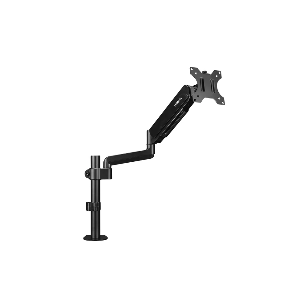 Everest Monitor állvány - MS-221 (17"-32"-ig, Fekete, teherbírás: 9kg/monitor, VESA: 75x75, 100x100)