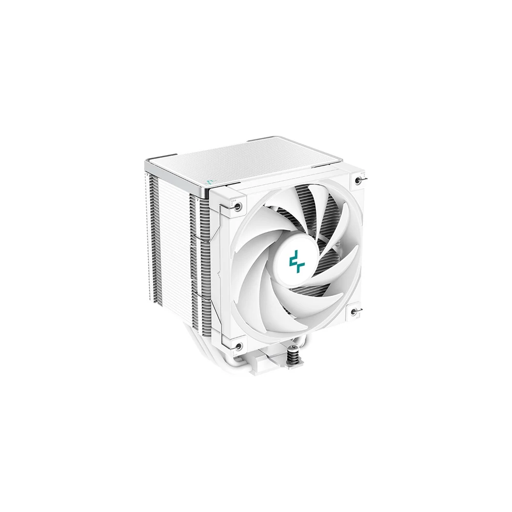 DeepCool CPU Cooler - AK500 WH (31,5 dB; max, 88,75 m3/h; 4pin csatlakozó, 5 db heatpipe, 12cm, PWM)