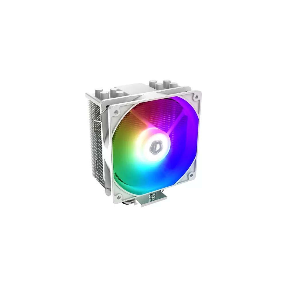 ID-Cooling CPU Cooler - SE-214-XT ARGB WHITE (13.8-30,5dB; max. 115,87 m3/h; 4pin, 4 db heatpipe, 12cm, PWM, A-RGB LED)