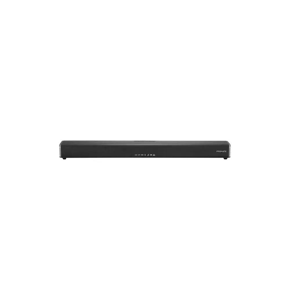 Promate Hangszóró Soundbar - CASTBAR 120 (120W, BT v5.0, built-in mélynyomó, távírányító, HDMI, AUX, fekete)