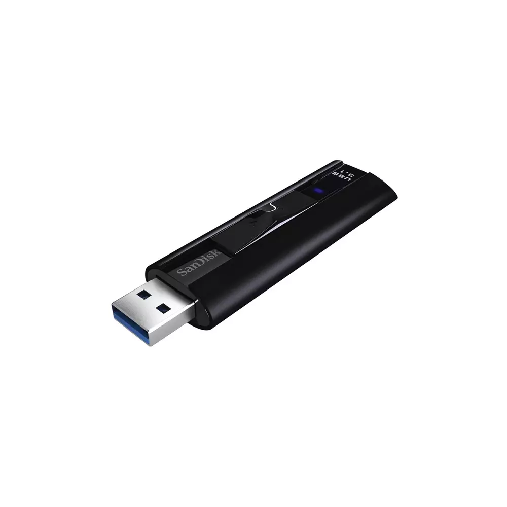 SanDisk Pendrive - 128GB Cruzer Extreme Pro (420/380 MB/s, USB 3.1, fekete)