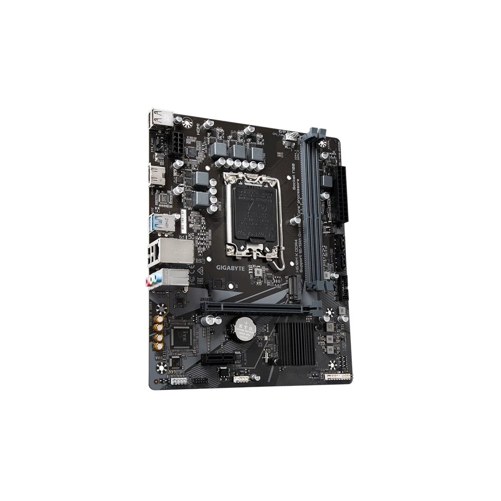 Gigabyte Alaplap - Intel H610M K DDR4 s1700 (H610, 2xDDR4 3200MHz, 1xGBE LAN, 2xSATA3, M.2, 6xUSB2.0, 4xUSB3.1)