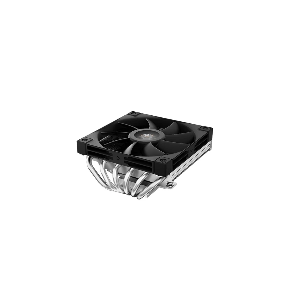 DeepCool CPU Cooler - AN600 (Low profile, 24,4 dB; max, 70,50 m3/h; 4pin csatlakozó, 6 db heatpipe, 12cm, PWM)