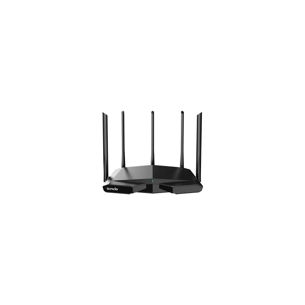 Tenda Router WiFi AX5700 - TX27 PRO (861Mbps 2,4GHz + 2402Mbps 5GHz + 2402Mbps 6GHz; ; 4port 1Gbps, 5x6dBi)