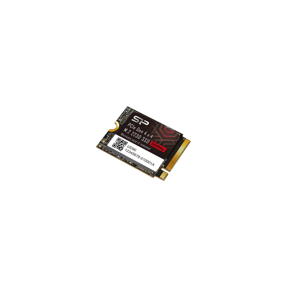 Silicon Power SSD - 1TB UD90 2230 (r:4900MB/s; w:3200 MB/s, NVMe 1.4 támogatás, M.2 2230, PCIe Gen 4x4)