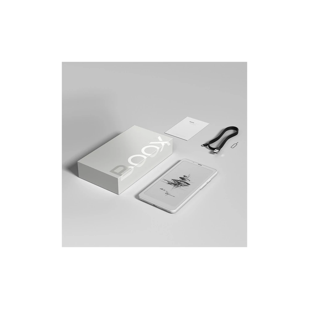 Onyx BOOX e-book  6,1" - Palma (Fehér, Carta 1648x824; OctaCore, 6GB/128GB, WiFi5; BT5; 3950mAh; A11, 16MP PMMA lencse)