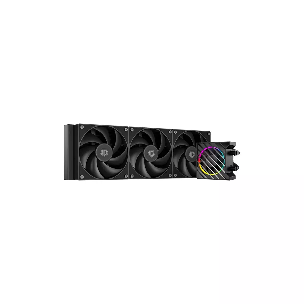 ID-Cooling CPU Water Cooler - DASHFLOW 360 XT LITE (25dB; max. 132,94 m3/h; 3x12cm, fekete)
