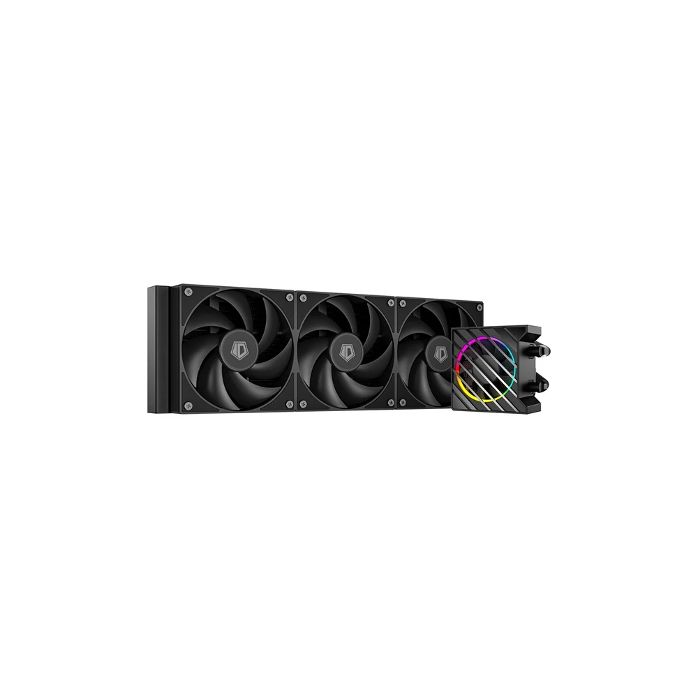 ID-Cooling CPU Water Cooler - DASHFLOW 360 XT LITE (25dB; max. 132,94 m3/h; 3x12cm, fekete)