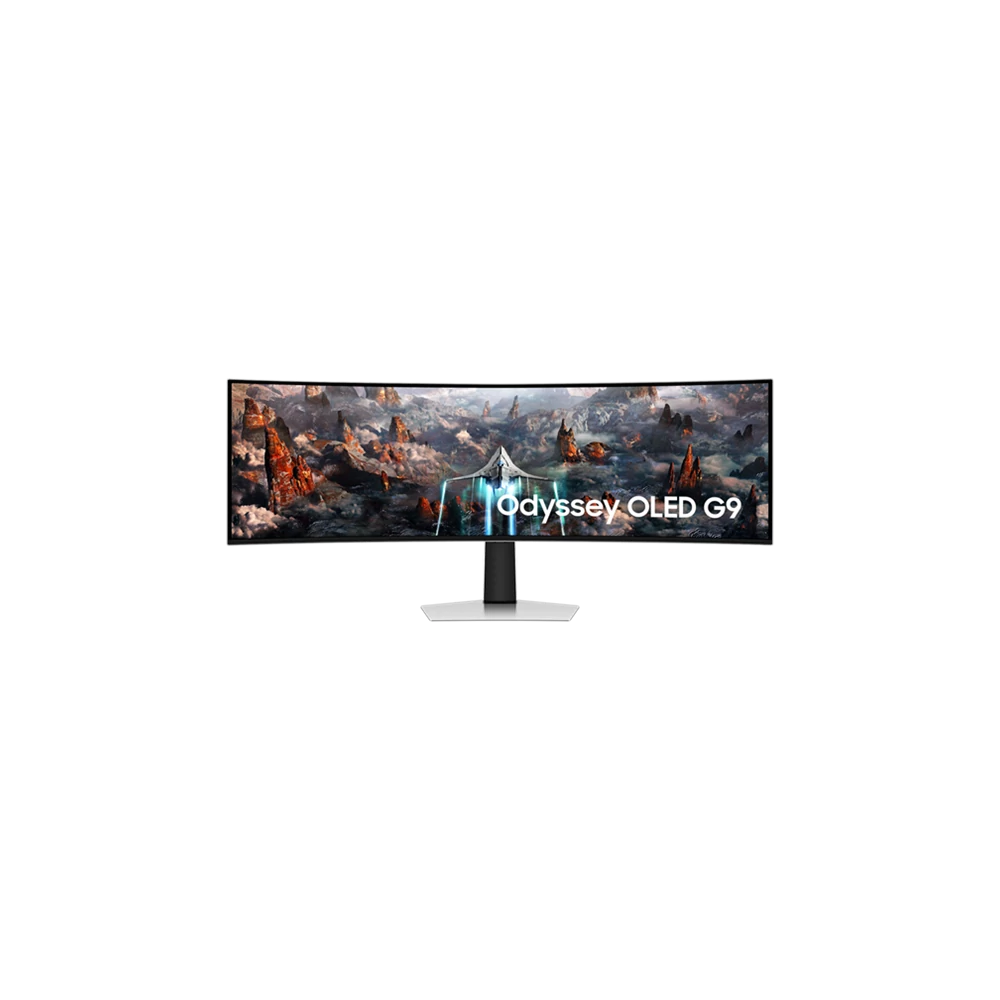 Samsung monitor 49" - S49CG934SU (OLED, 5120x1440, 32:9, 240Hz, 250cd/m2, 0,03ms, Ívelt)