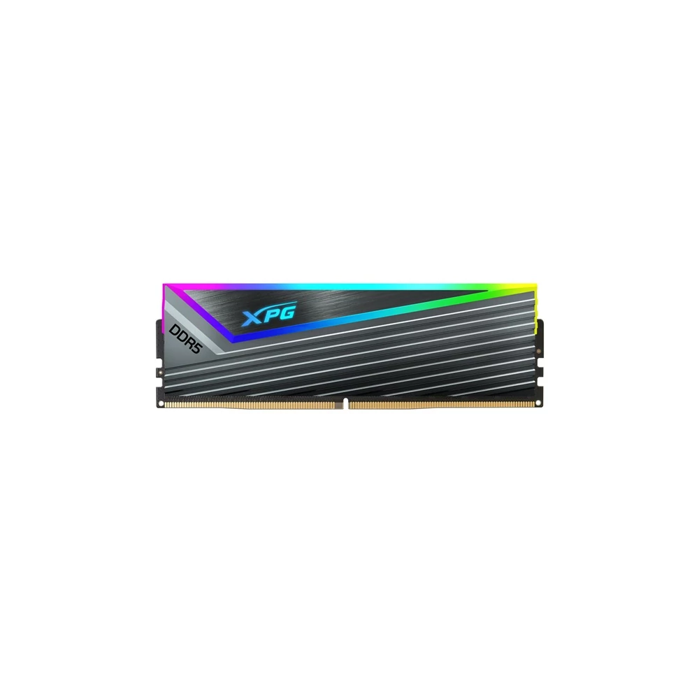 ADATA Memória Desktop - 16GB DDR5 XPG CASTER RGB (16GB, 6000MHz, CL40, 1.35V, hűtőbordás, fekete, RGB)