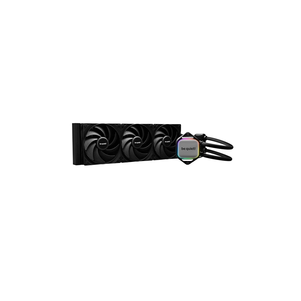 Be Quiet! CPU Water Cooler - PURE LOOP 2 360mm (3x120mm, csatlakozó: 3pin, cső hossza: 400mm)