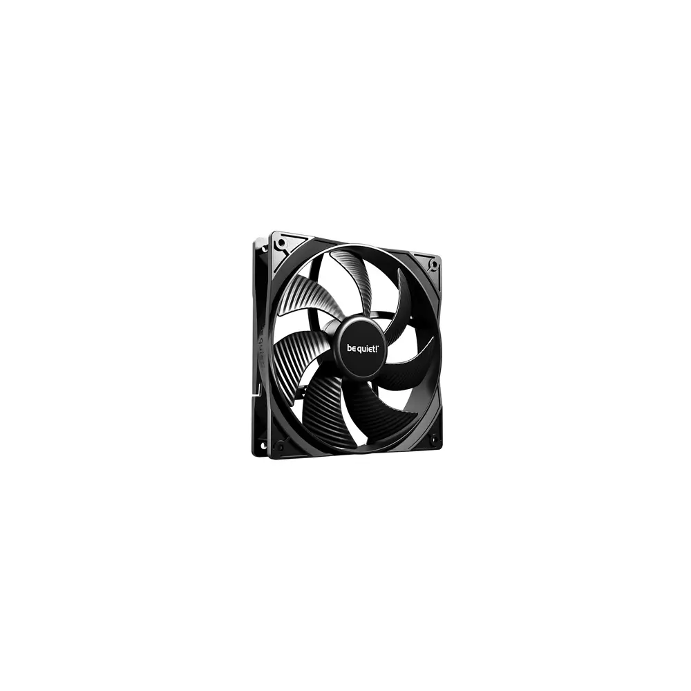 Be Quiet! Cooler 14cm - PURE WINGS 3 140mm PWM (1200rpm, 21,9dB, fekete)