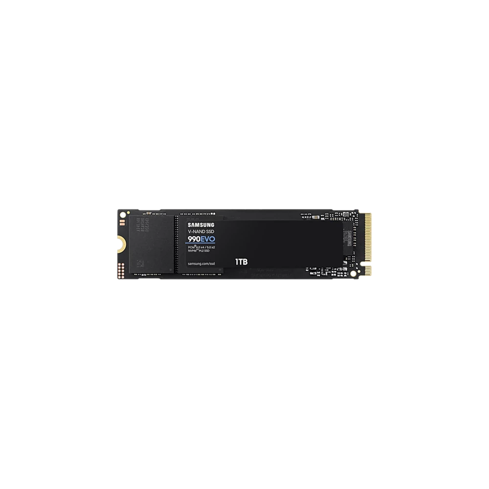 Samsung SSD 1TB - MZ-V9E1T0BW (990 EVO, PCIe 4.0, NVMe 2.0, M.2, 1TB)