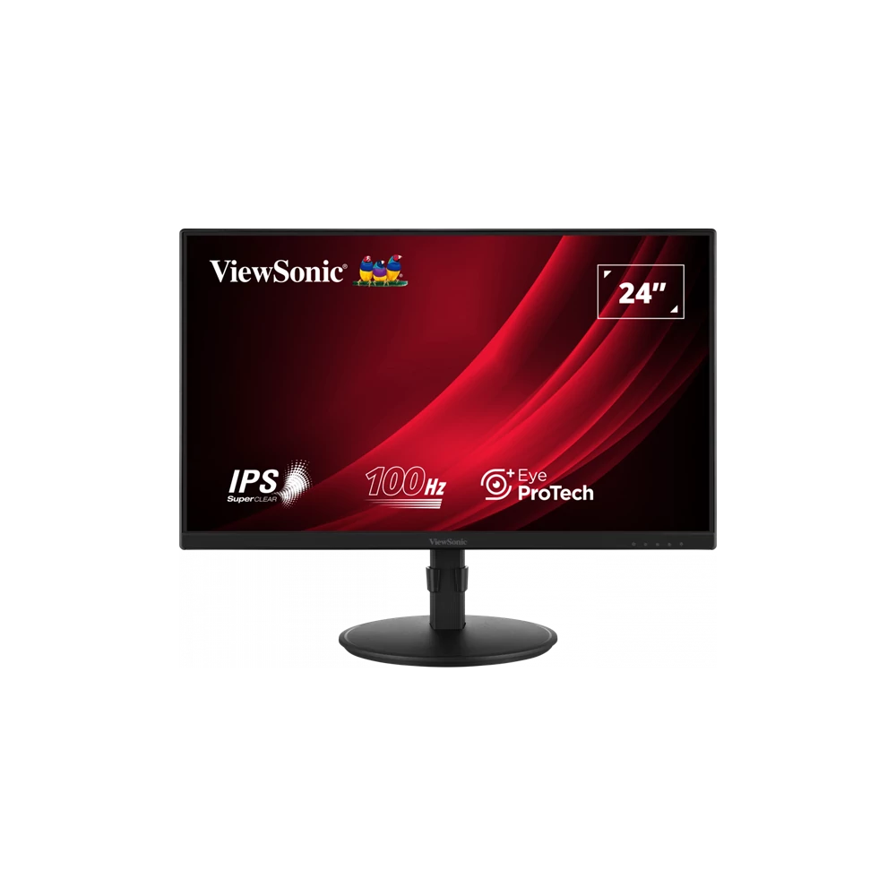 ViewSonic Monitor 24" - VG2408A (IPS, 100Hz 16:9, FHD, 5ms, 250cd/m2, D-sub, HDMI, DP, VESA, SPK, mag.áll, pivot)
