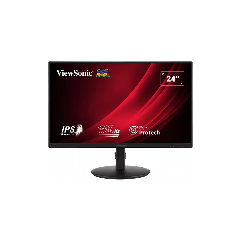 ViewSonic Monitor 24" - VG2408A-MHD (IPS, 100Hz 16:9, FHD, 5ms, 250cd/m2, D-sub, HDMI, DP, VESA, SPK, mag.áll, pivot)