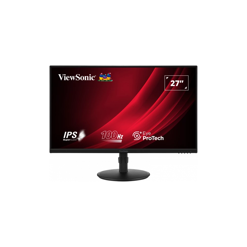 ViewSonic Monitor 27" - VG2708A (IPS, 100Hz 16:9, FHD, 5ms, 250cd/m2, D-sub, HDMI, DP, VESA, SPK, mag.áll, pivot)