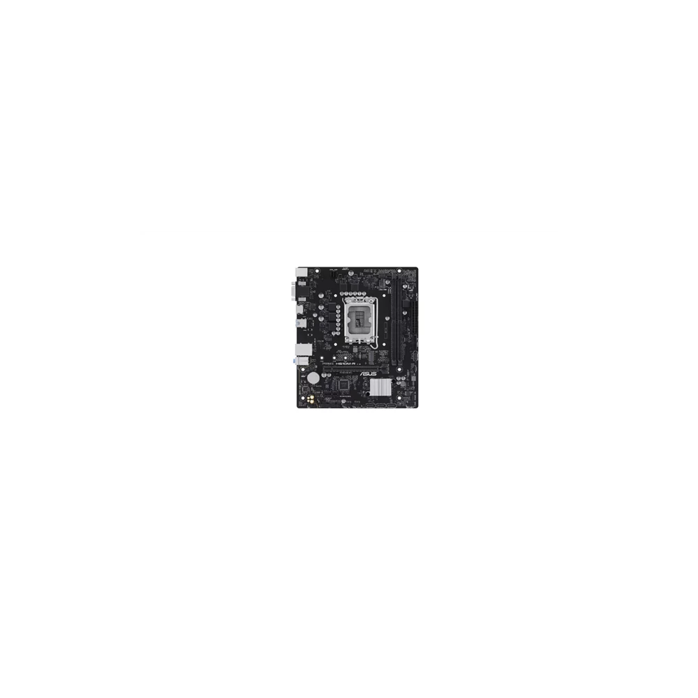 Asus Alaplap - Intel PRIME H610M-R-SI (H610, 2xDDR5 5600MHz, 1Gb LAN, 4xSATA3, 1xM.2, HDMI+DP+VGA)
