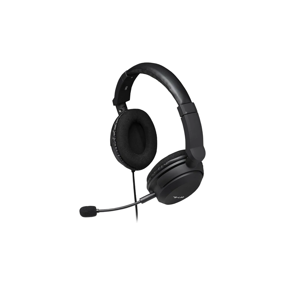 The G-Lab Fejhallgató - KORP CARBON (mikrofon, 3,5mm Jack, hangerőszabályzó, nagy-párnás, fehér)