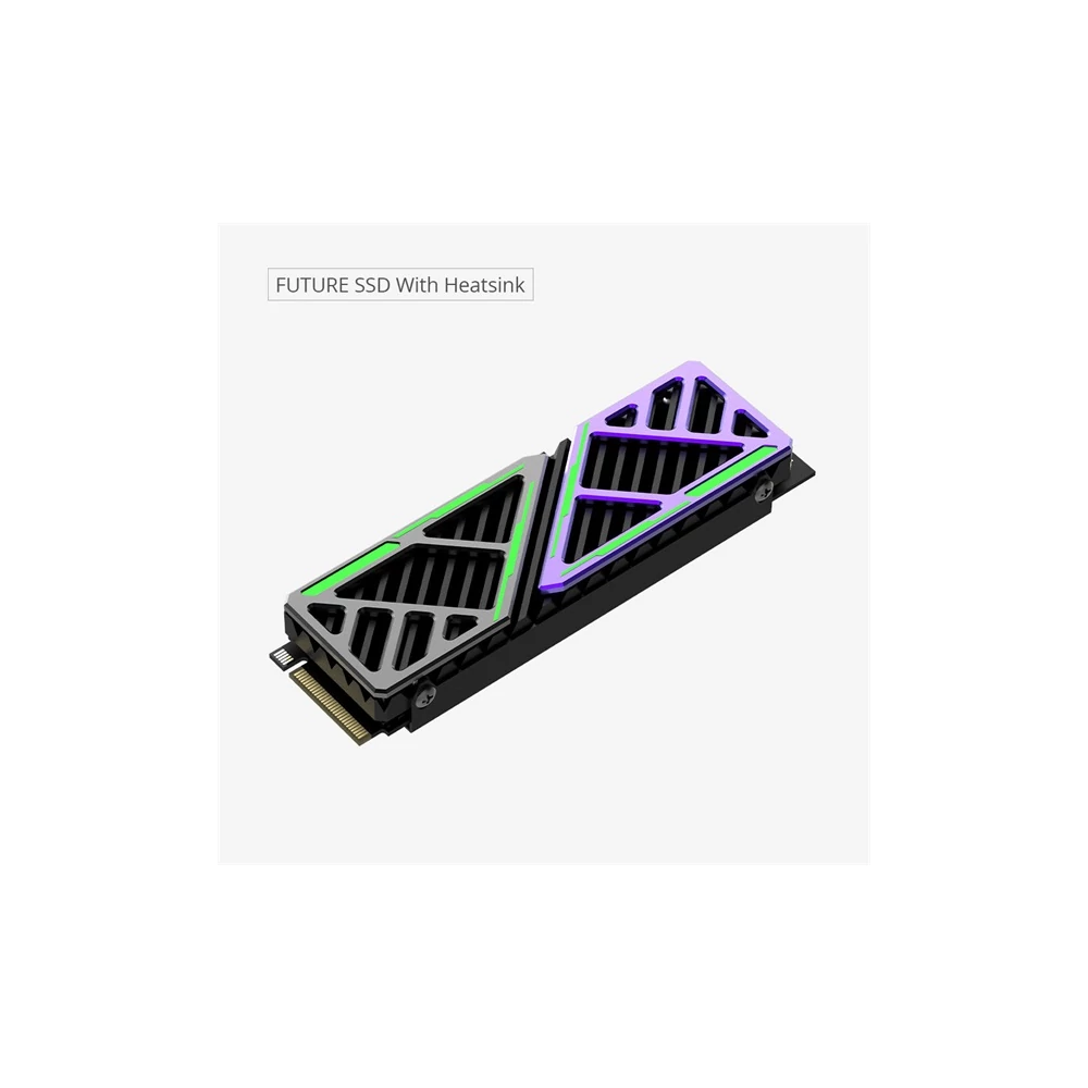 Hikvision HIKSEMI SSD 512GB - FUTUREX (3D TLC, M.2 2280 PCIe Gen 4x4, NVMe, r:7000 MB/s, w:4200 MB/s + hűtőborda)