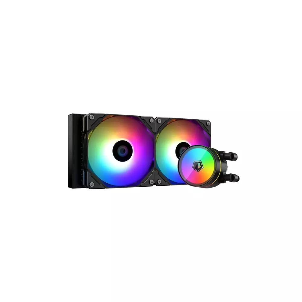 ID-Cooling CPU Water Cooler - ZOOMFLOW 240 XT V2 (25dB; max. 140,16 m3/h; 2x12cm, A-RGB LED)