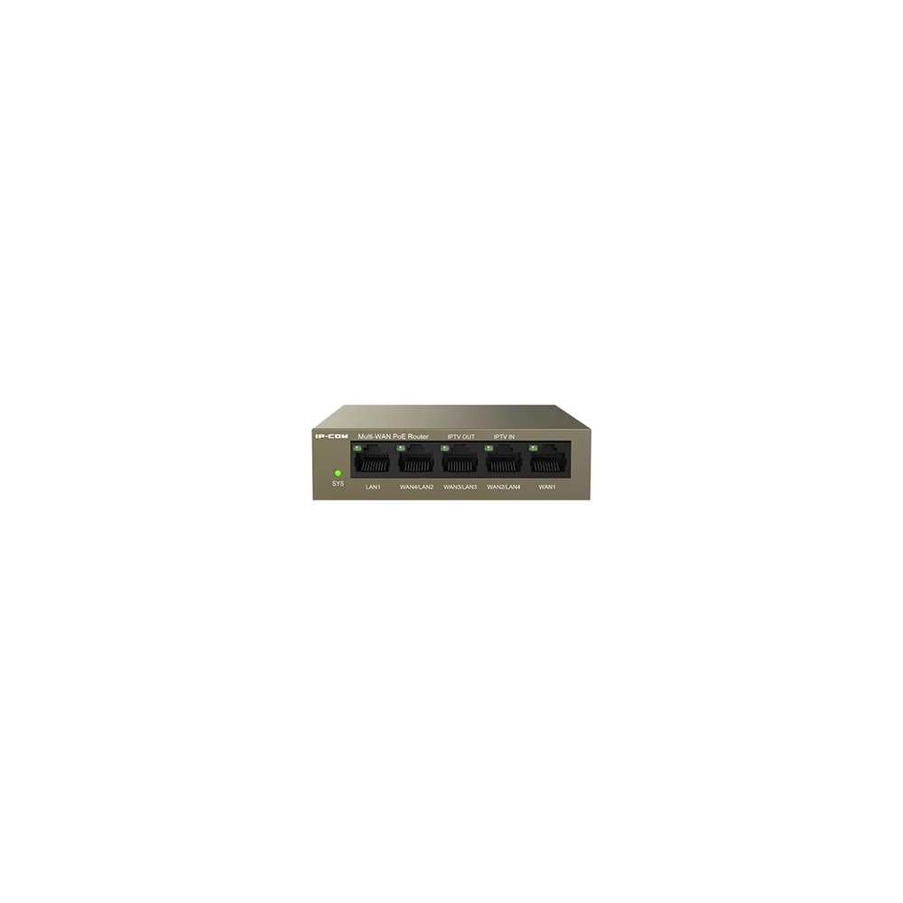 IP-COM Router - M20-PoE (5x 1Gbps; 4x at/af PoE+; 55W; ProFi Cloud)