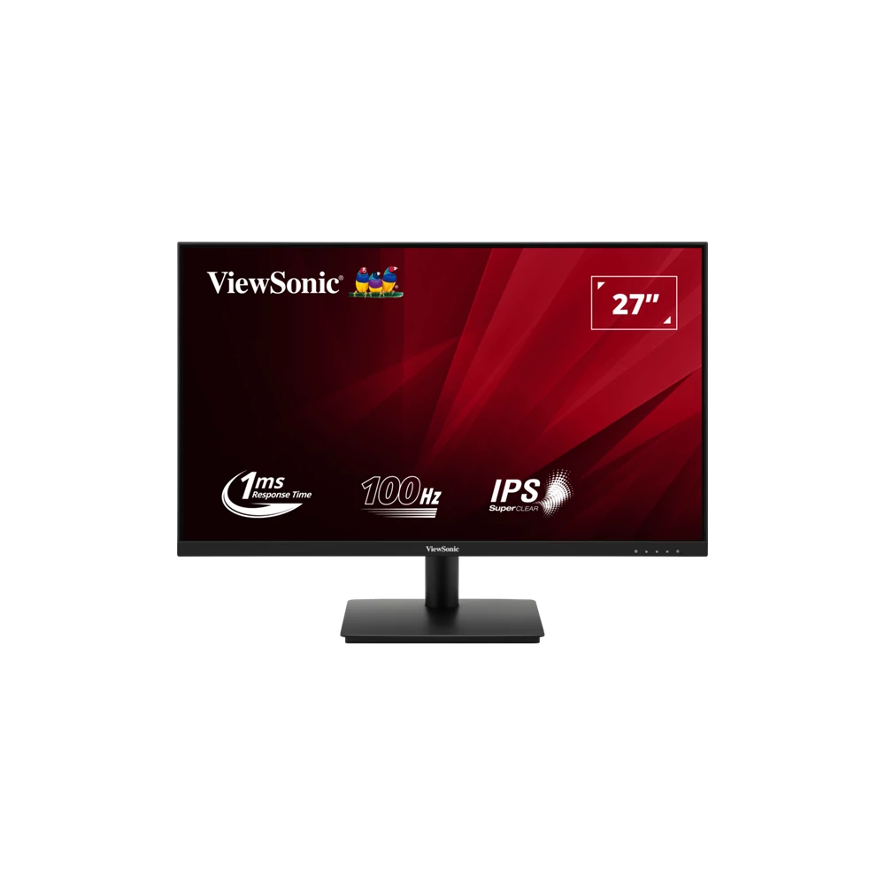 ViewSonic Monitor 27" - VA270-H (IPS, 16:9, 1920x1080, 100Hz, 1ms, 250cd/m2, D-sub, HDMI, VESA)