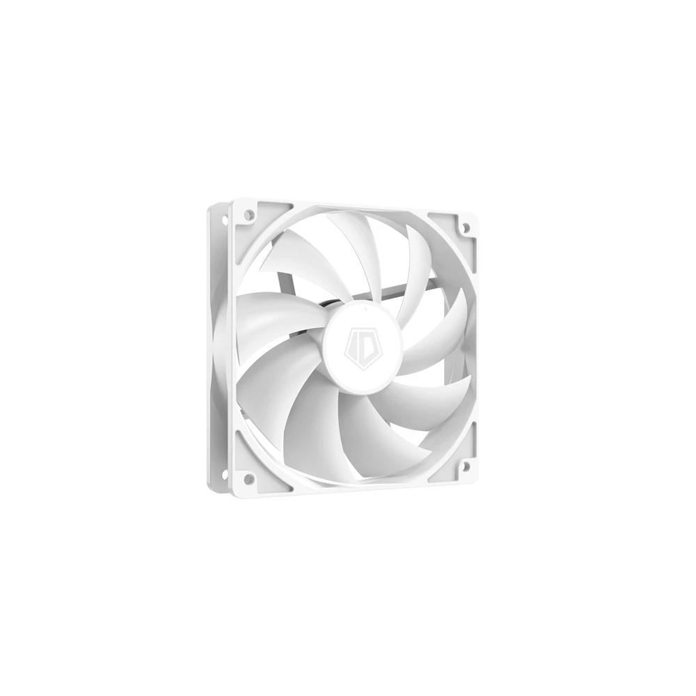 ID-Cooling Cooler 12cm - XF-120-W (35,2dB, max.129,39 m3/h, 4pin, PWM, 12cm, fehér)